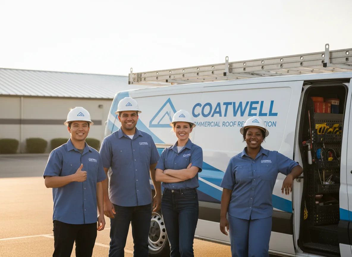Commercial roof coating company in Webb, IA